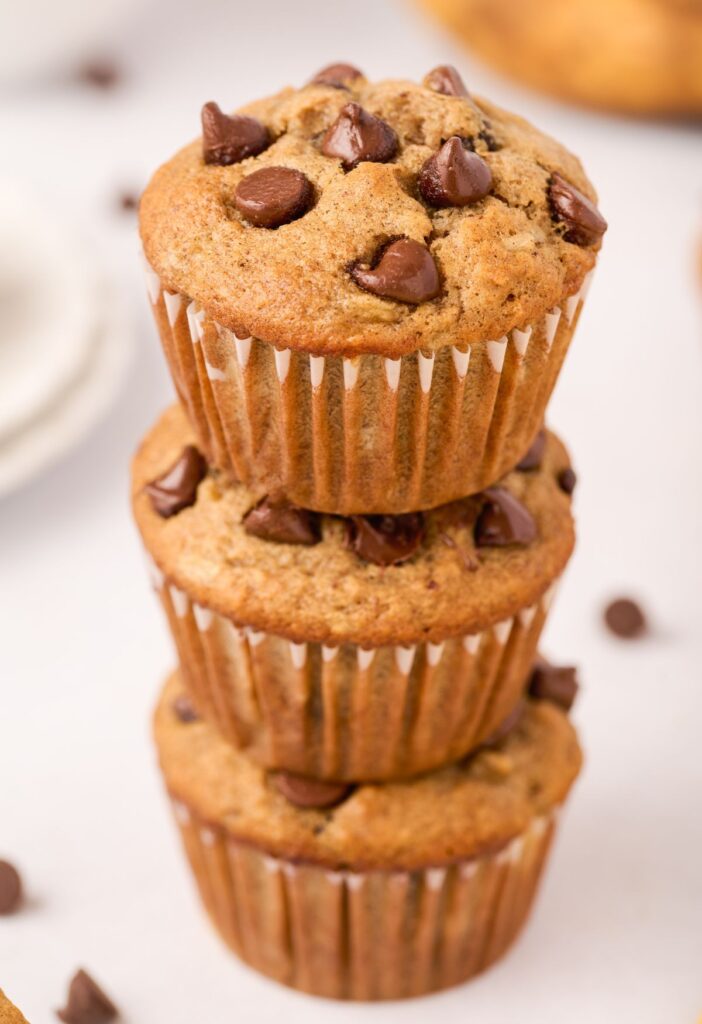 Stack of muffins
