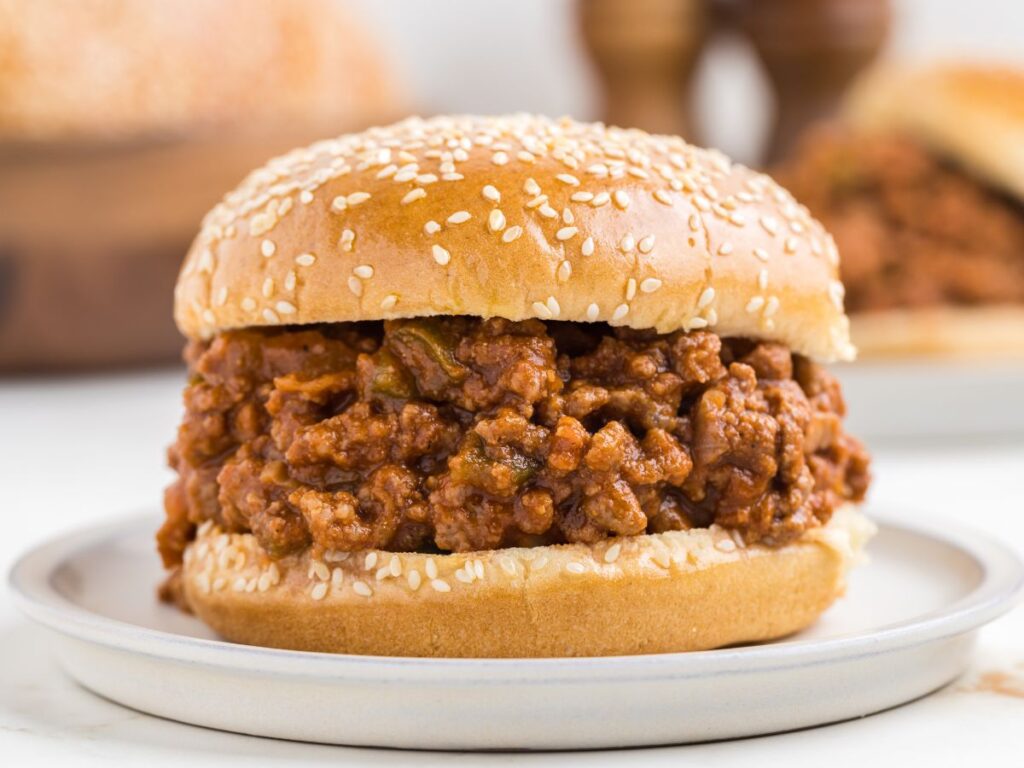 How to make this sloppy Joe recipe with step by step process photos.