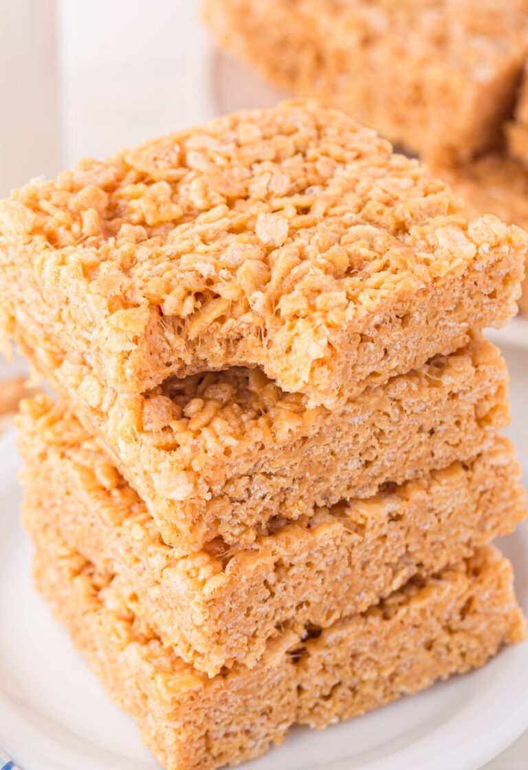 Peanut Butter Rice Krispie Treats Recipe Happy Family Recipes